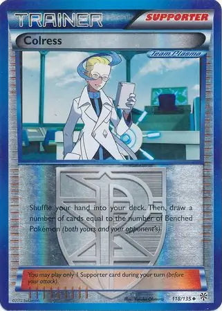 Plasma Storm Colress #118/135 reverse holo